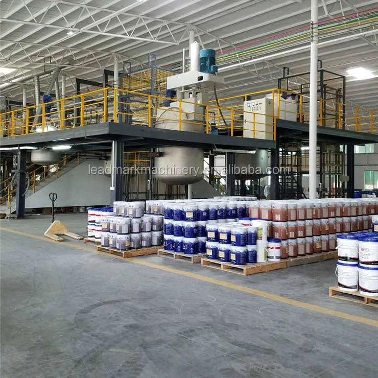 Water-Based Latex Paint Manufacturing/Production Line Equipment and Chemical Machinery