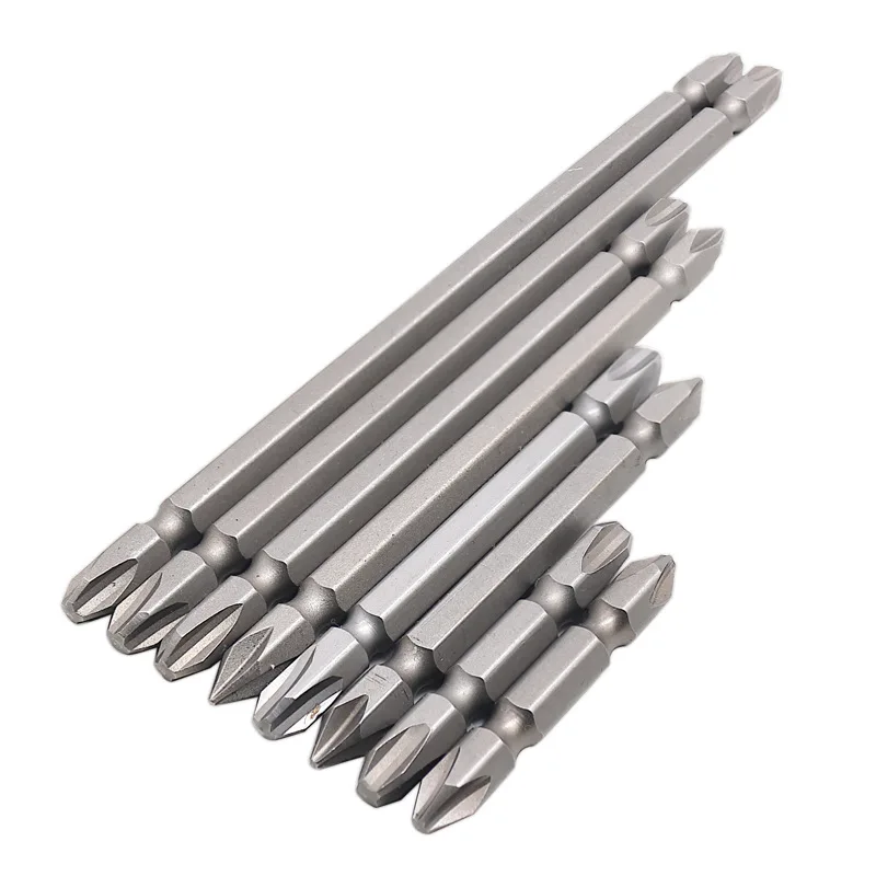 25-150mm Phillips Screwdriver Drill Bit Magnetic Screw Driver Bit Set PH2 PZ2
