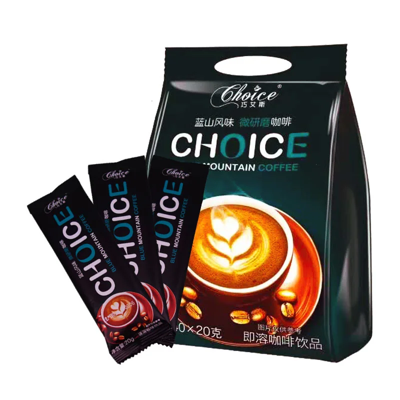 Choice Instant Blue Mountain Coffee Powder 20g*40 pieces 3 in 1 instant coffee powder
