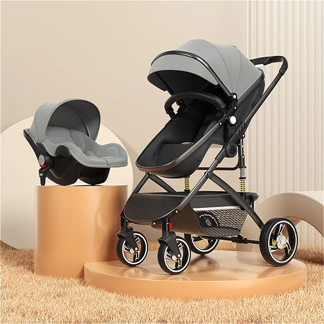 Hot Sale Multifunction Gray Baby Car Seat for Newborn