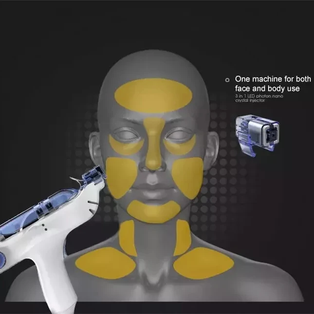 Portable Vital Injector 2 Mesotherapy Gun Nano Lifting Beauty Meso Gun