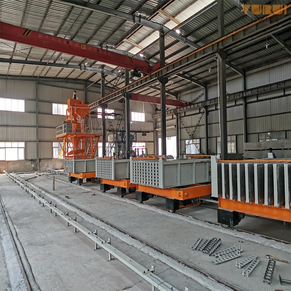Lightweight Precast Concrete Hollow Wall Panel Production Machine