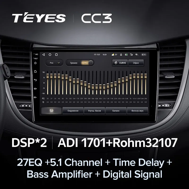 TEYES CC3 2K For Chevrolet Tracker 3 2013 - 2017 Car Radio Multimedia Video Player Navigation stereo GPS Android 10 No 2din 2 di