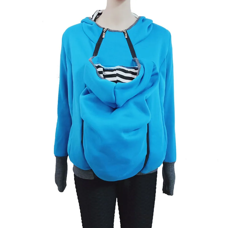 Maternity Sweatshirt Pregnant Women Hoodies Mother Thicken Sweater Outerwear Breastfeeding Coat Winter