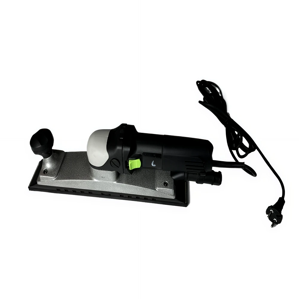 70x400mm Central Vacuum Orbital Sander 800W Electric Variable Speed Square Long Base for Industrial Woodworking