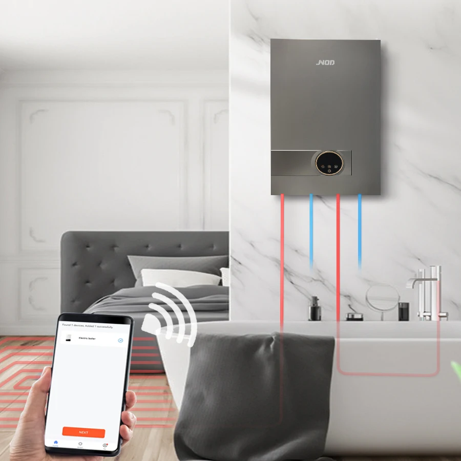 Smart Contral Heating System Manufacturer JNOD Electric Combi Boilers for Heating and Hot Water