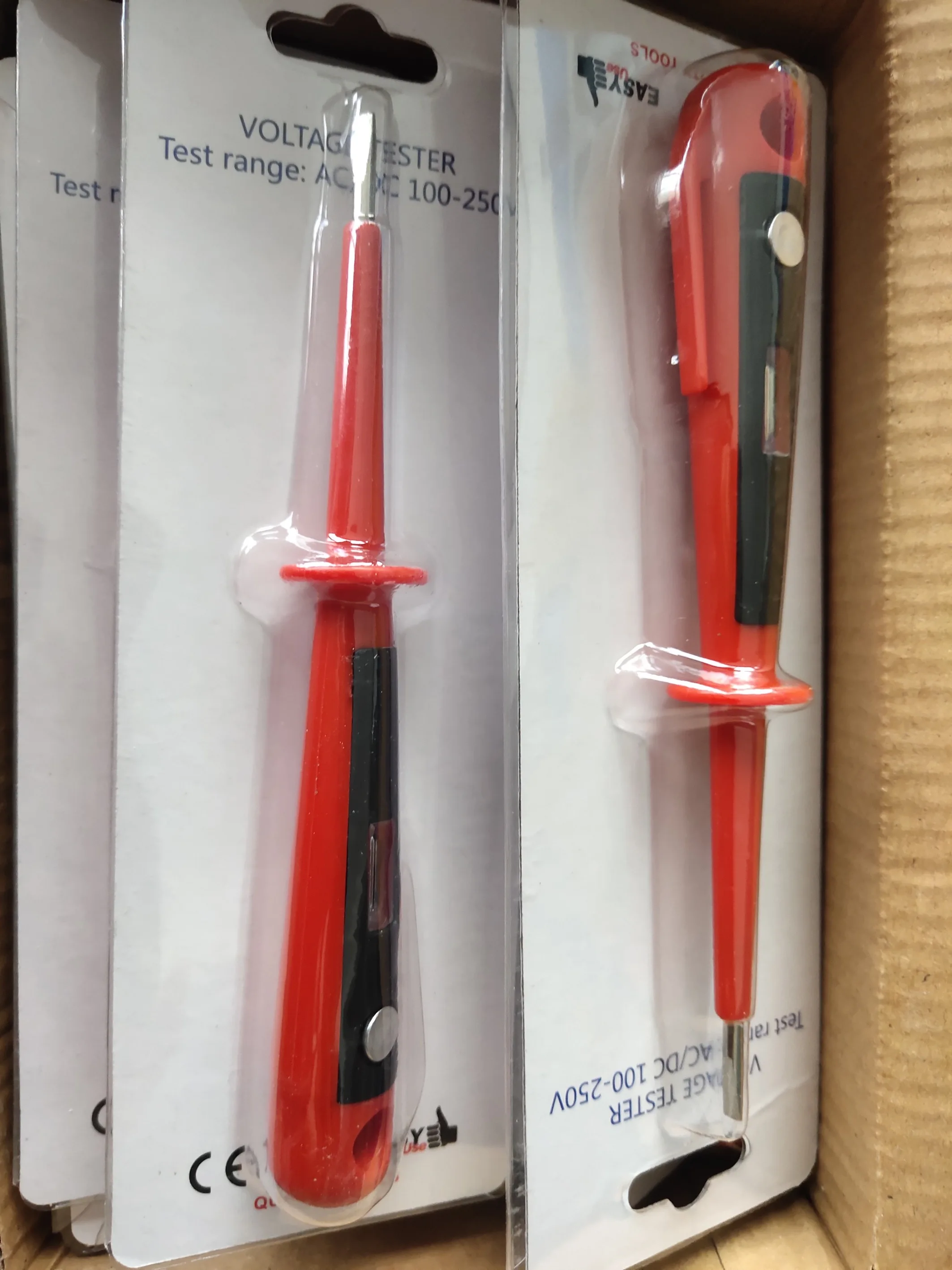 Custom Promotional Gifts Wholesale Household Measuring Tools Plastic AC DC Voltage Tester Pen