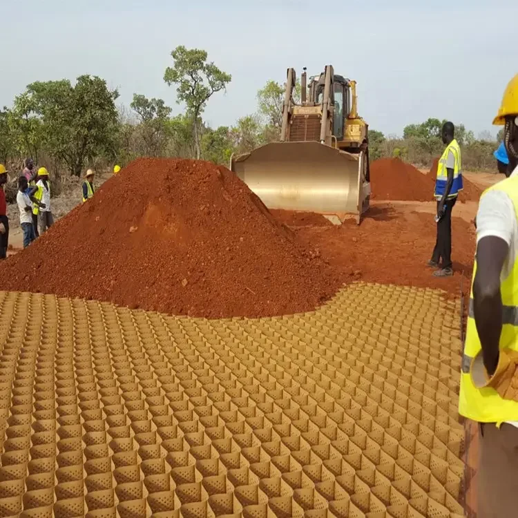 Система удержания ячеистых ячеков HDPE
