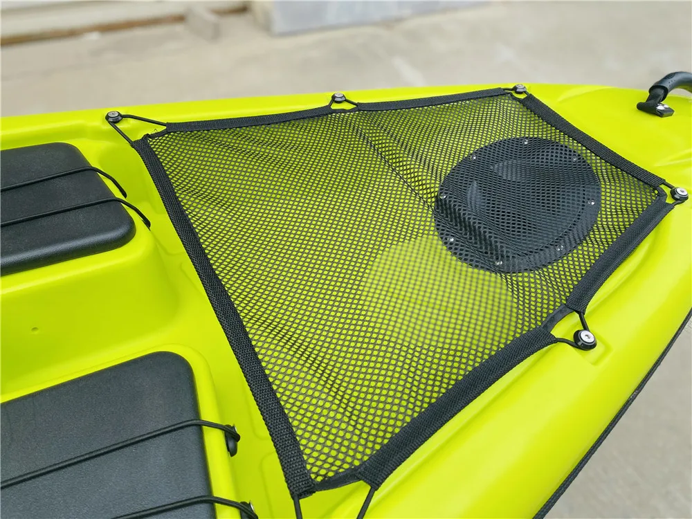 12ft Motor pedal drive single fishing no inflatable kayak3.85M 1 Person Pedal Fishing Kayak With Drive System For Sale