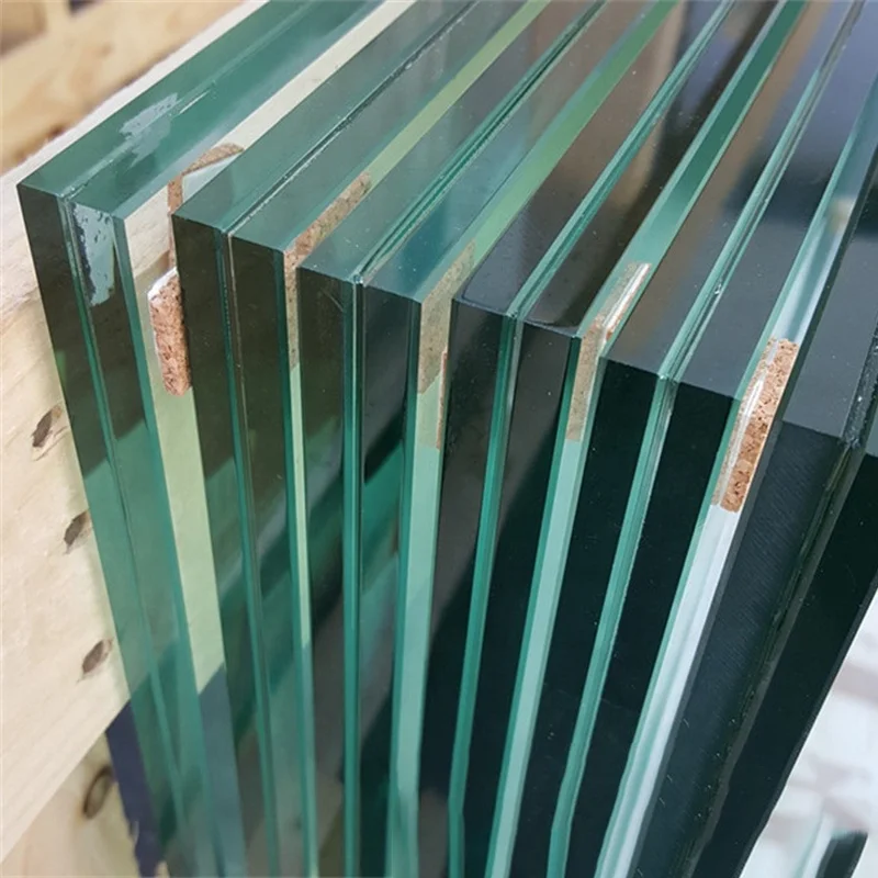 Domestic Industrial Manufacturers Manufacture Pvb High Hardness Bulletproof 6.38mm Laminated Glass