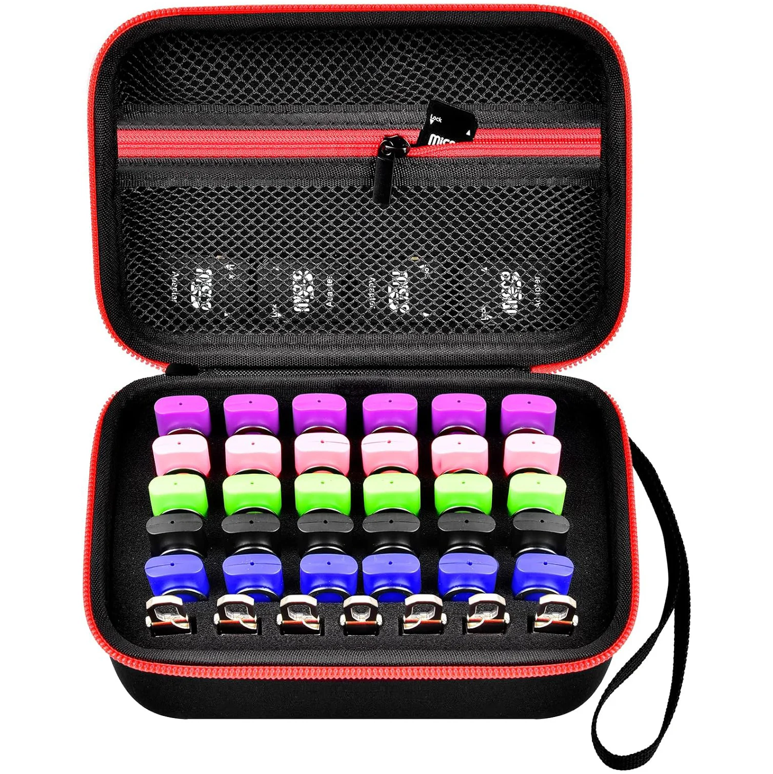 Customized USB Flash Drive Case Organizer SD Cards USB Flash Drive  Holder for Memory Micro Cards Bag