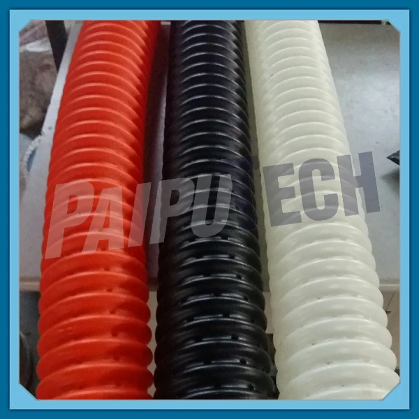 HDPE Flexible Single Wall Perforated Underdrain Coil Pipe with Filter Sock