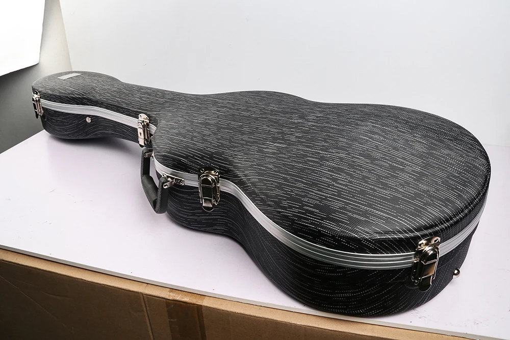 Acoustic guitar case High quality ABS guitar hardcase for acoustic guitar