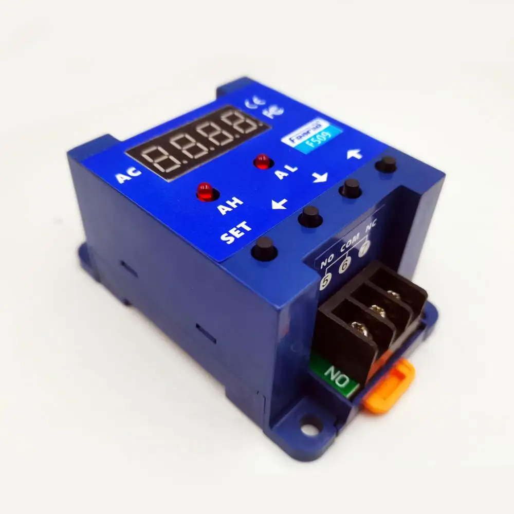 Digital Ammeter Current Single Phase Ac Voltmeter Ammeter Power Meter F509