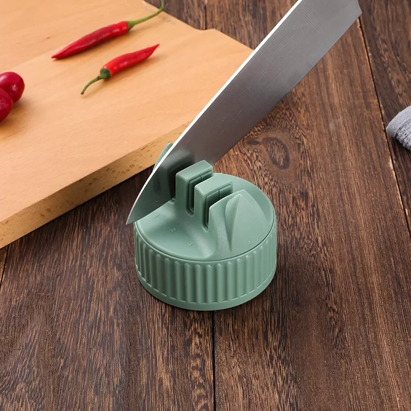 Professional Sharpening Kitchen Knives Sharpener Kitchen Gadgets 3-Section Handheld Knife Sharpener