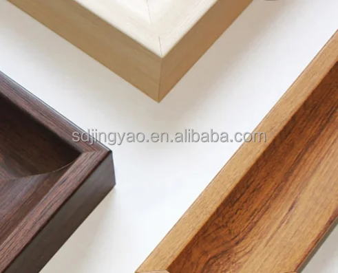 Wooden strip PS large photo frame oil painting outer frame strip European decorative frame