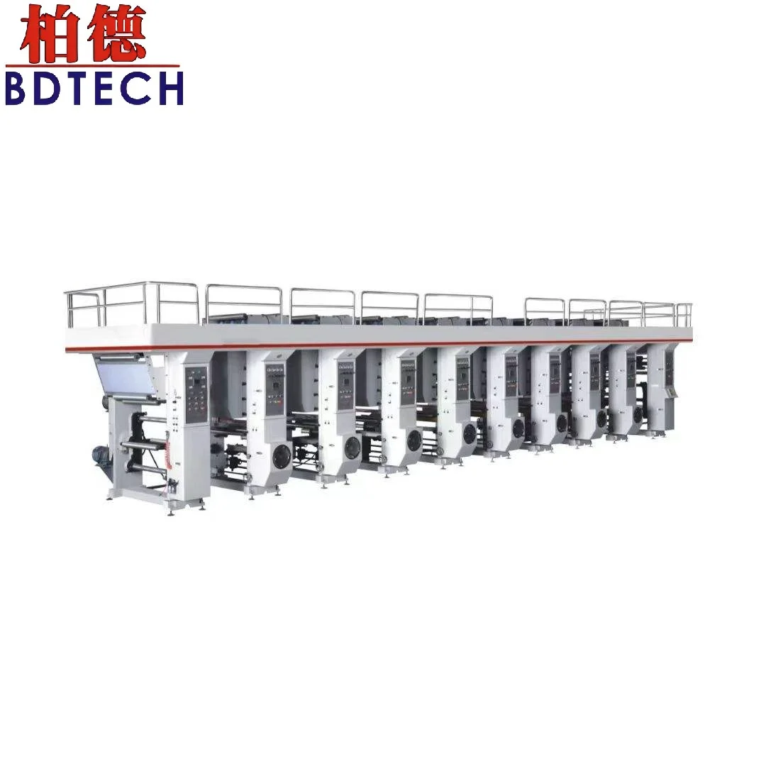 ZRAY-C China Roll Paper Plastic Film Rotogravure Printing Press Machine Price Film Printing Machine
