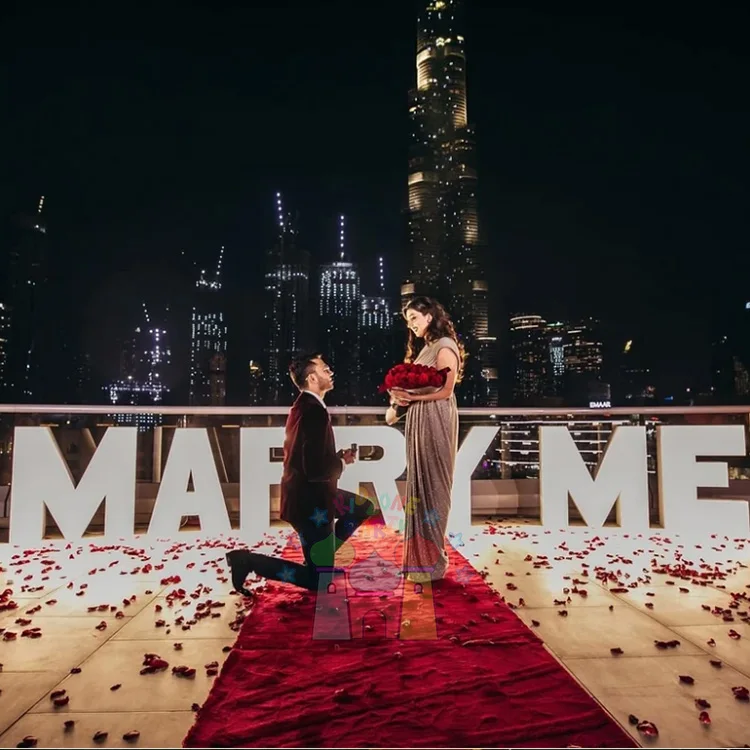 Commercial grade birthday party outdoor large number marquee wedding alphabet light up letters