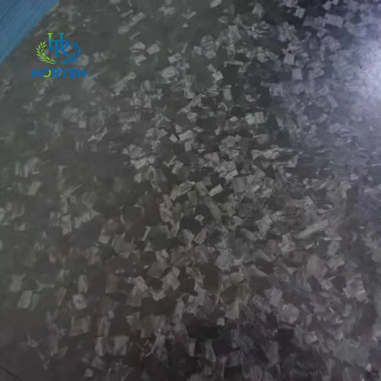 High strength OEM real carbon fibre parts reinforced forged carbon fiber plate for car parts