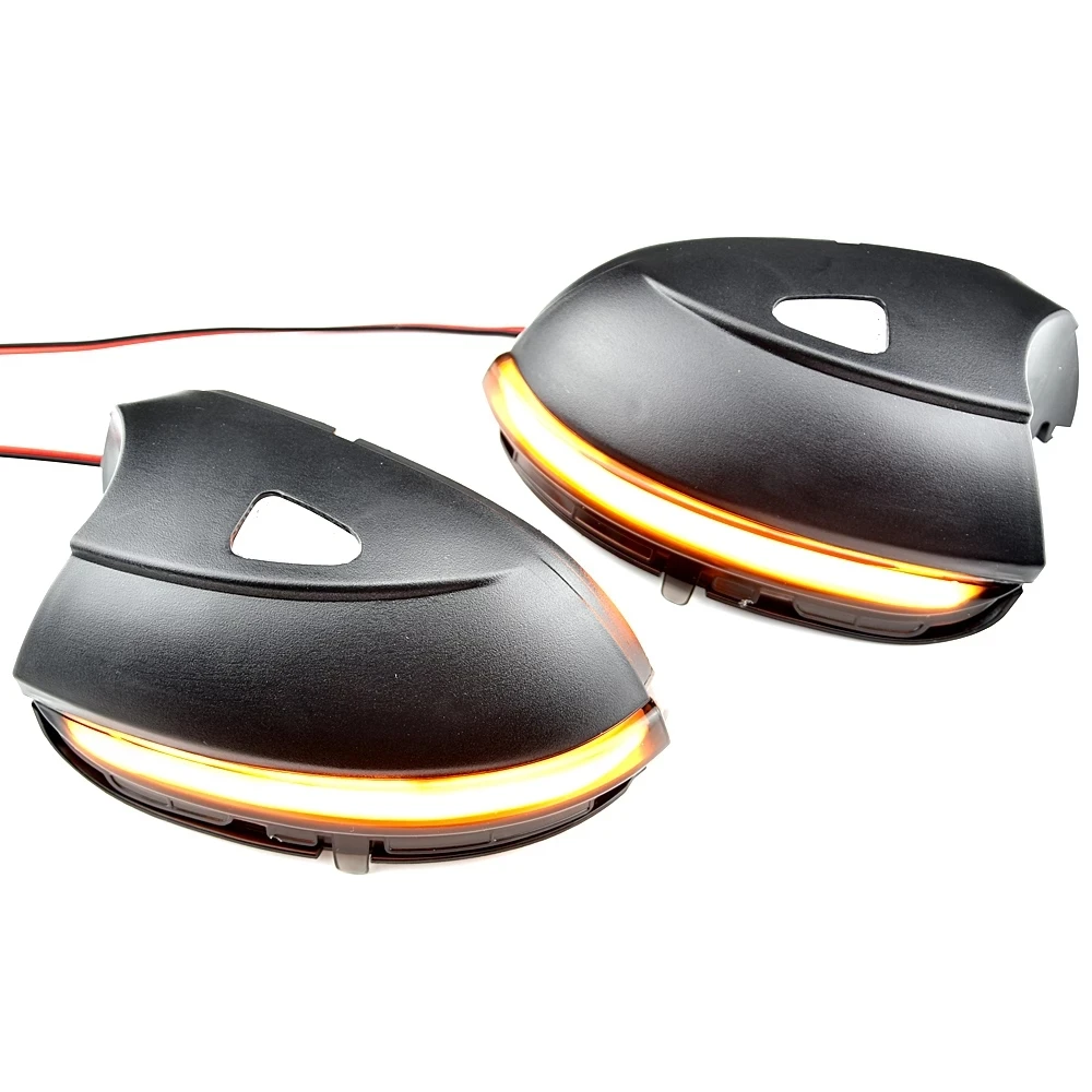 Dynamic LED Side Wing Rearview Mirror Indicator Sequential Blinker Lights For Pa ssat je tta CC B7 Beetle Scirocco MK6 Euro