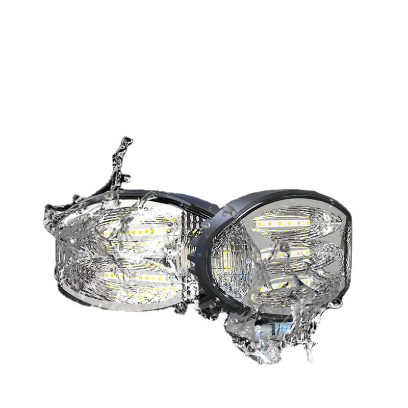 Oledone Newest Offroad flood 6' 60w optical projecting lens led tractor light 24v led work light Aux light for trucks