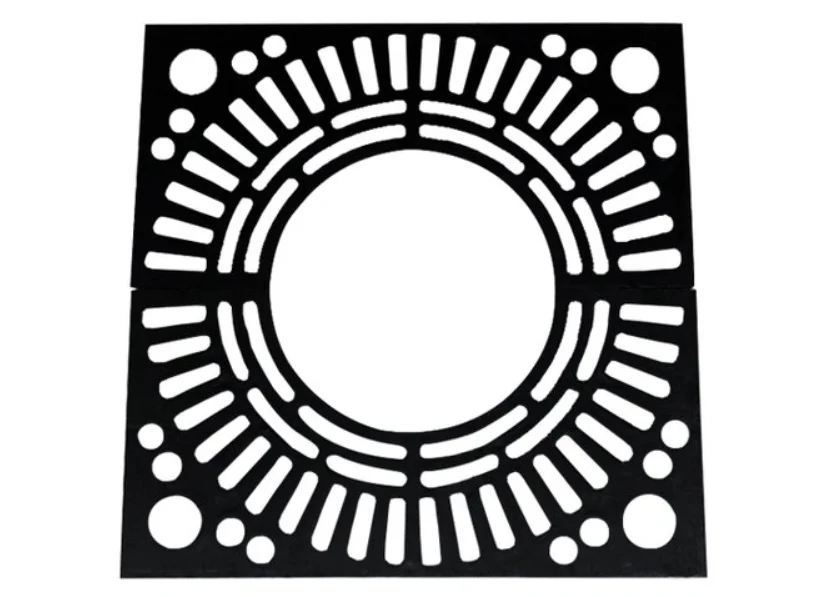 Customized Stainless Steel Floor Drain Grate Corten Steel Metal Tree Grate