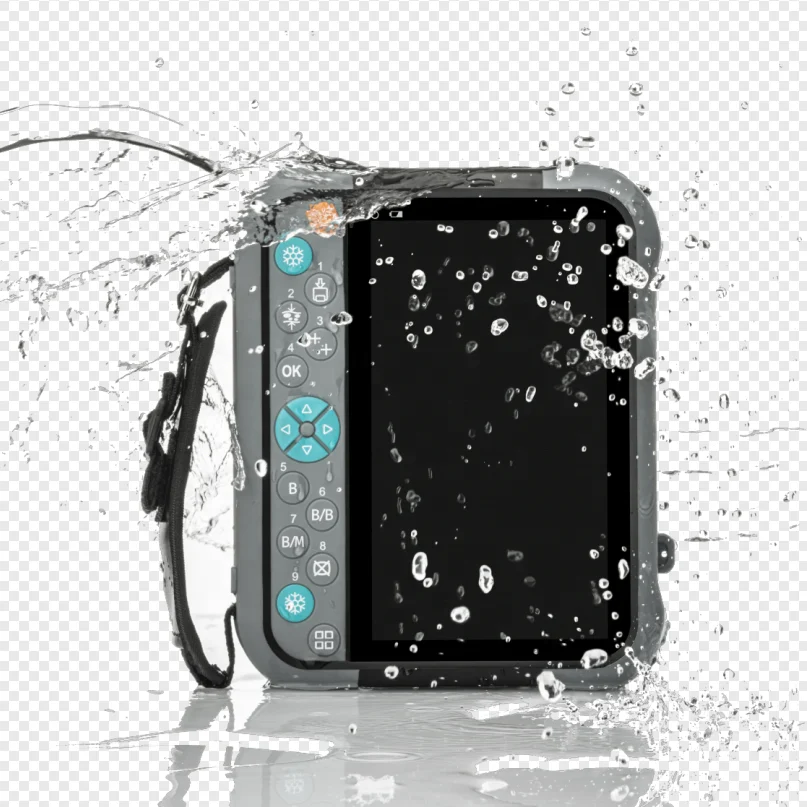 Less than 1kg Fully waterproof IPX5 Pseudo color Multiple channels electrical scanning veterinary ultrasound