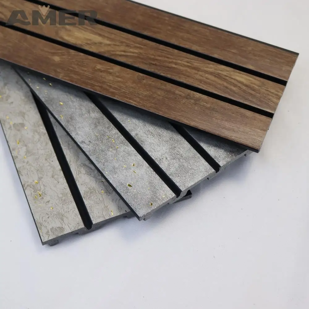 Rongke Hotsale Factory Wholesale Waterproof Decor Fluted PS Wall Panel Wall Interior Sheets Boards