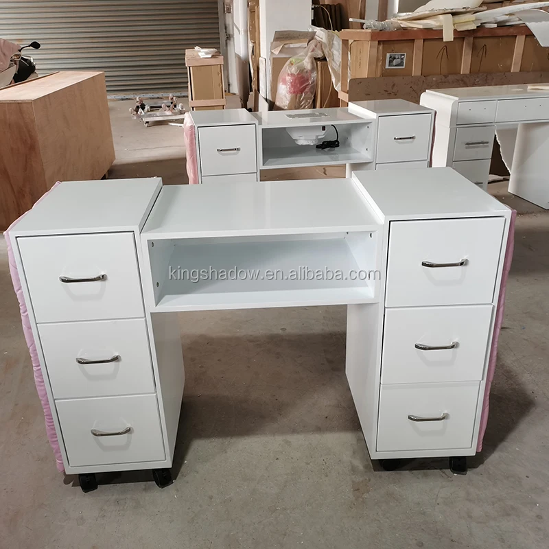 Cheap simple custom made nail tables manicure tables for sale