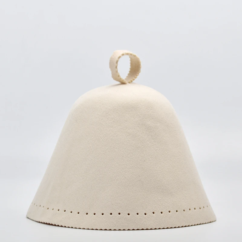Felt Sauna Hat Moisture-Wicking and Insulating Sauna Accessory Sauna Hat Wool