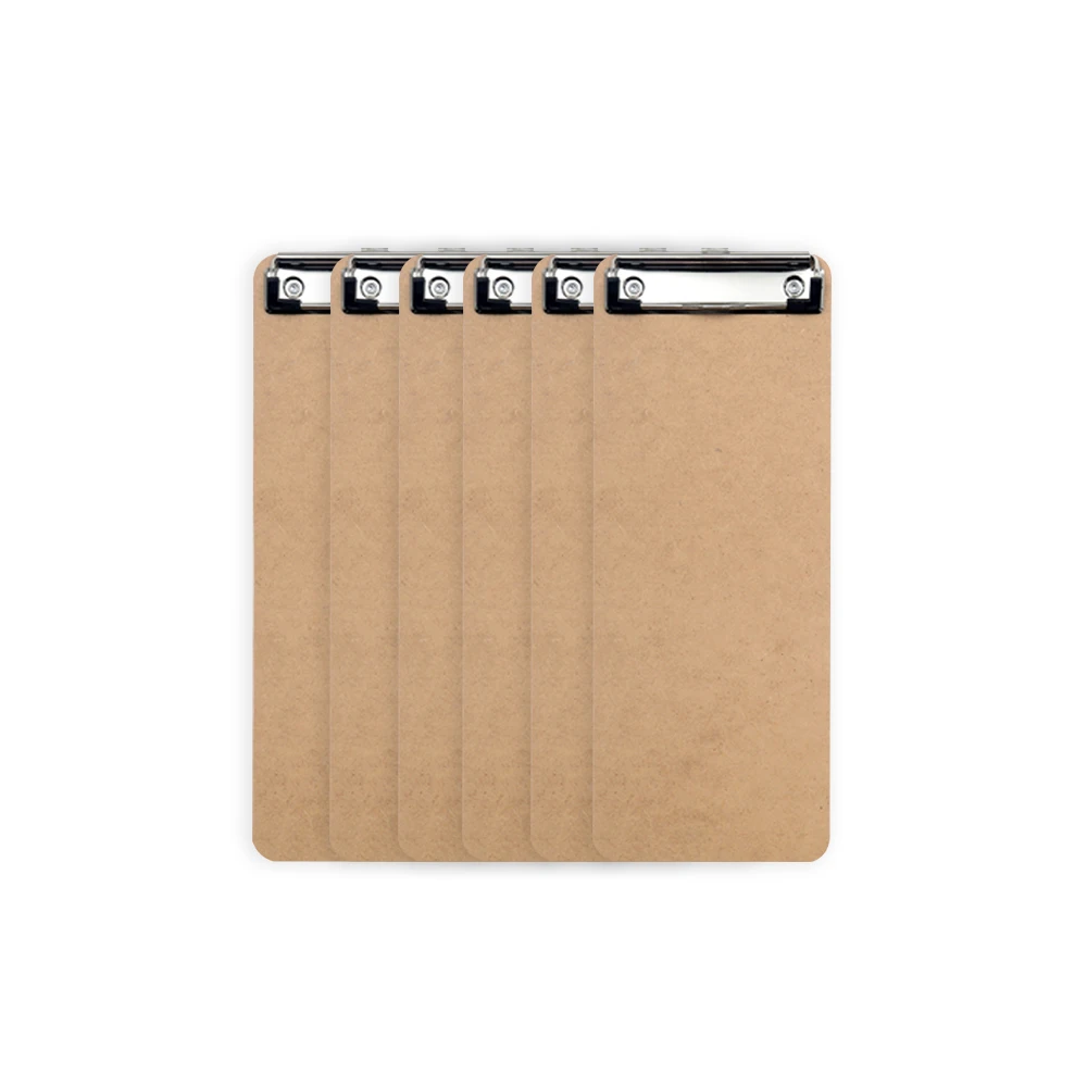 Custom Wholesale low price mini clip board wooden Menu clipboard