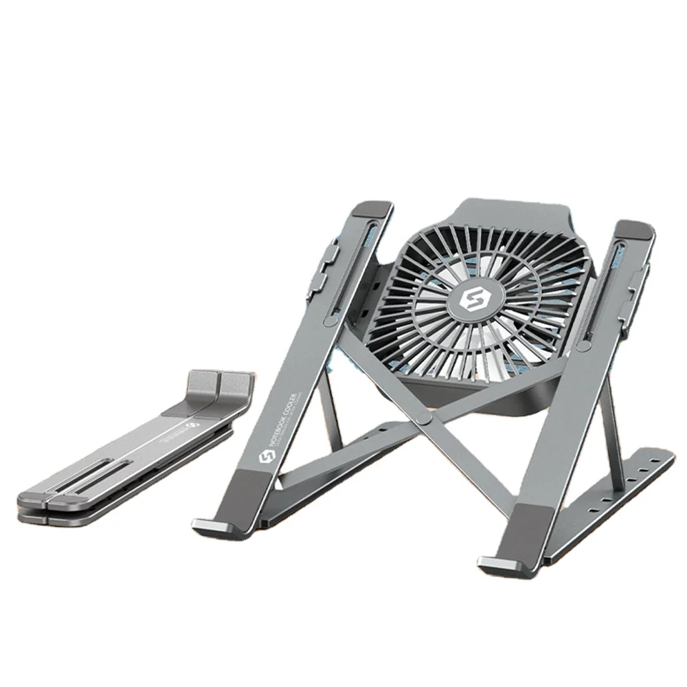 
2021 Laptop Notebook Tablet Pc Flexible Usb Fan Cooler Holder Folding Stands Gaming Laptop Cooling Pad 