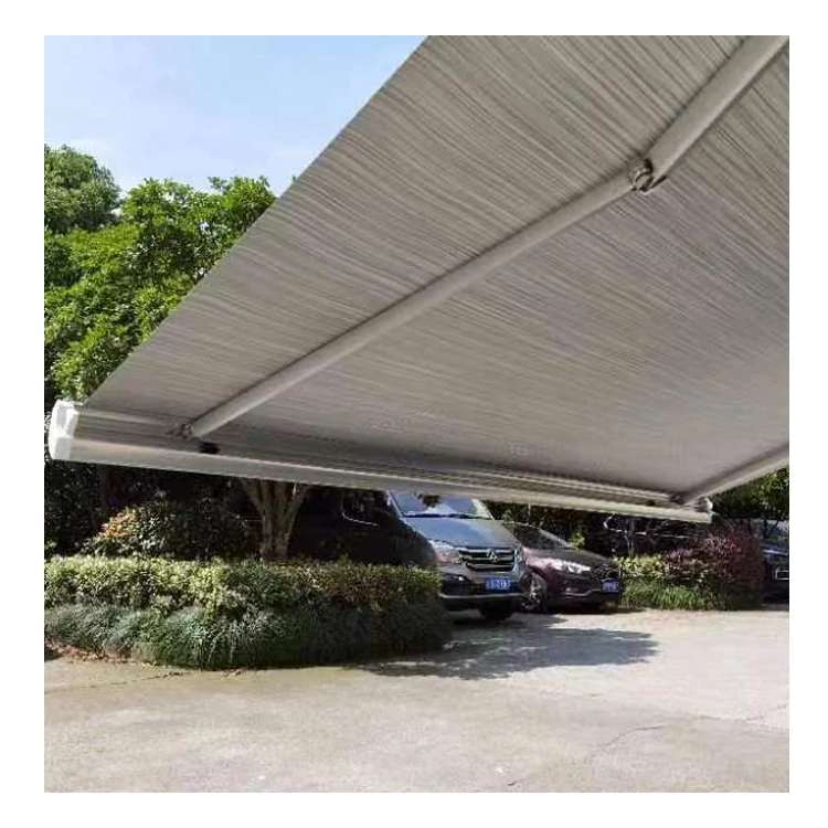 Factory customized size aluminum alloy frame RV awning rv elecrict awning with remote control