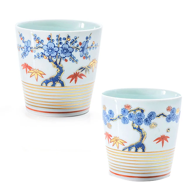 Arita Porcelain Bamboo Modern Color Quality Wholesale Coffee Ceramic Drink Cup Tea