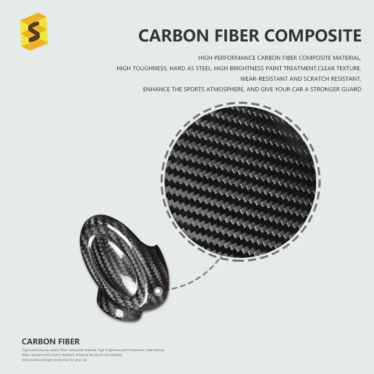 F Series Carbon Fiber Interior Accessories F54 F55 F56 F57 F60 Gear Shift For MINI Cooper