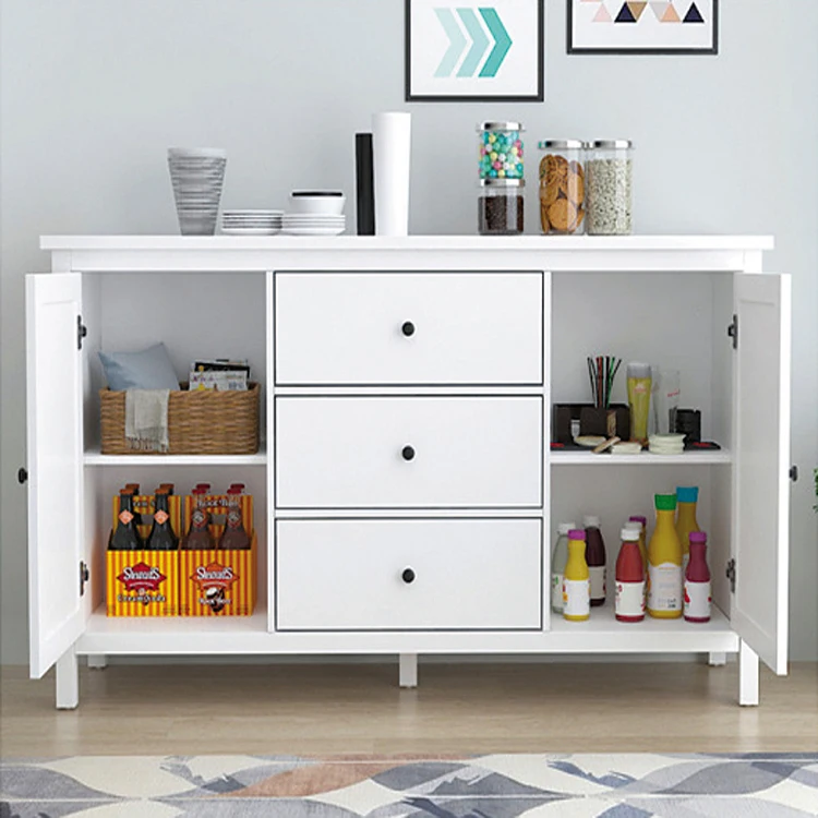 Factory hot sale dining room modern buffet sideboard white