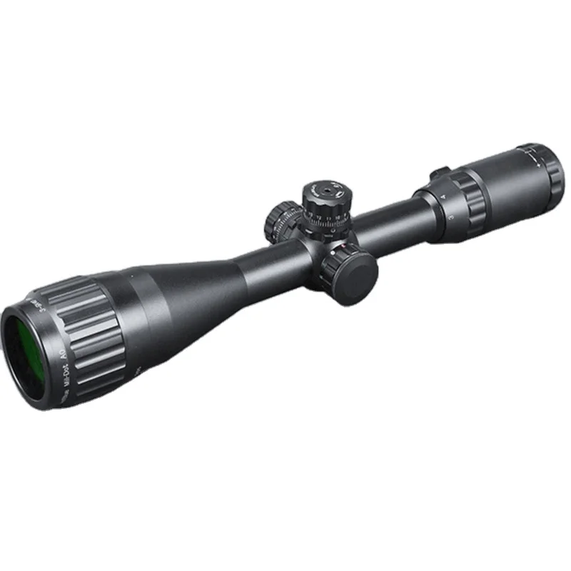 Тактическая Охота 3-9X40 Оптический прицел дальность красный зеленый и синий прицел с целью охоты дальность видения