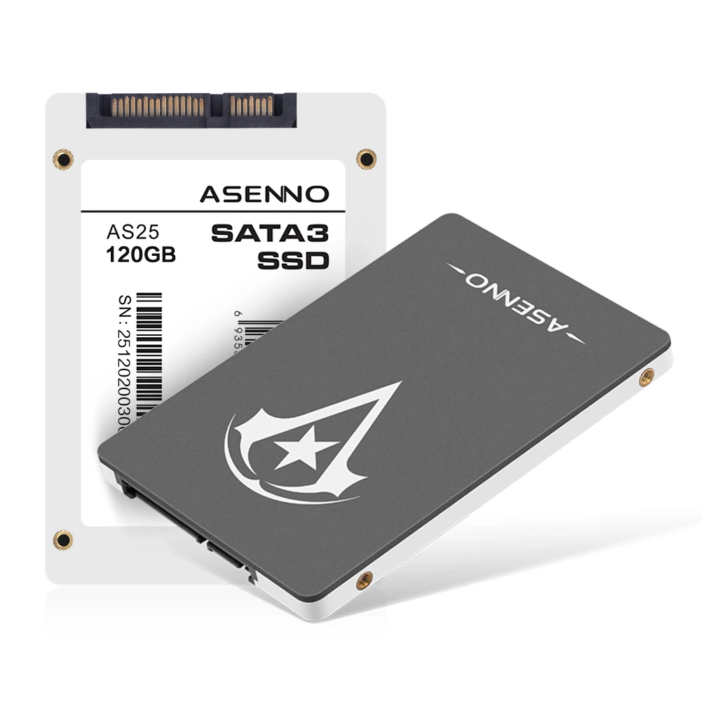 ASENNO SSD 2 5 дюймов SATAIII 60 ГБ 120 240 480 1T 2T высокопроизводительный внутренний жесткий диск для промышленных ПК