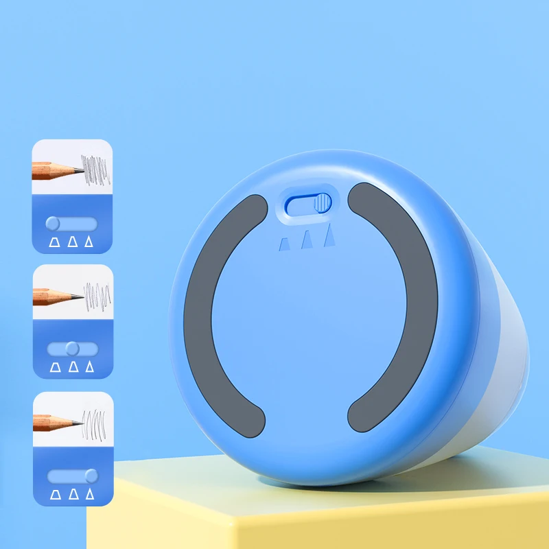 Electric Batteries Mechanical Pencil Sharpener Electronic Press Sensing Automatic Pencil Sharpener For Kid Student