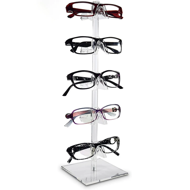 Wholesale Optical Shop Desktop Glasses Rack Acrylic Eyewear Display Optical Stand Display