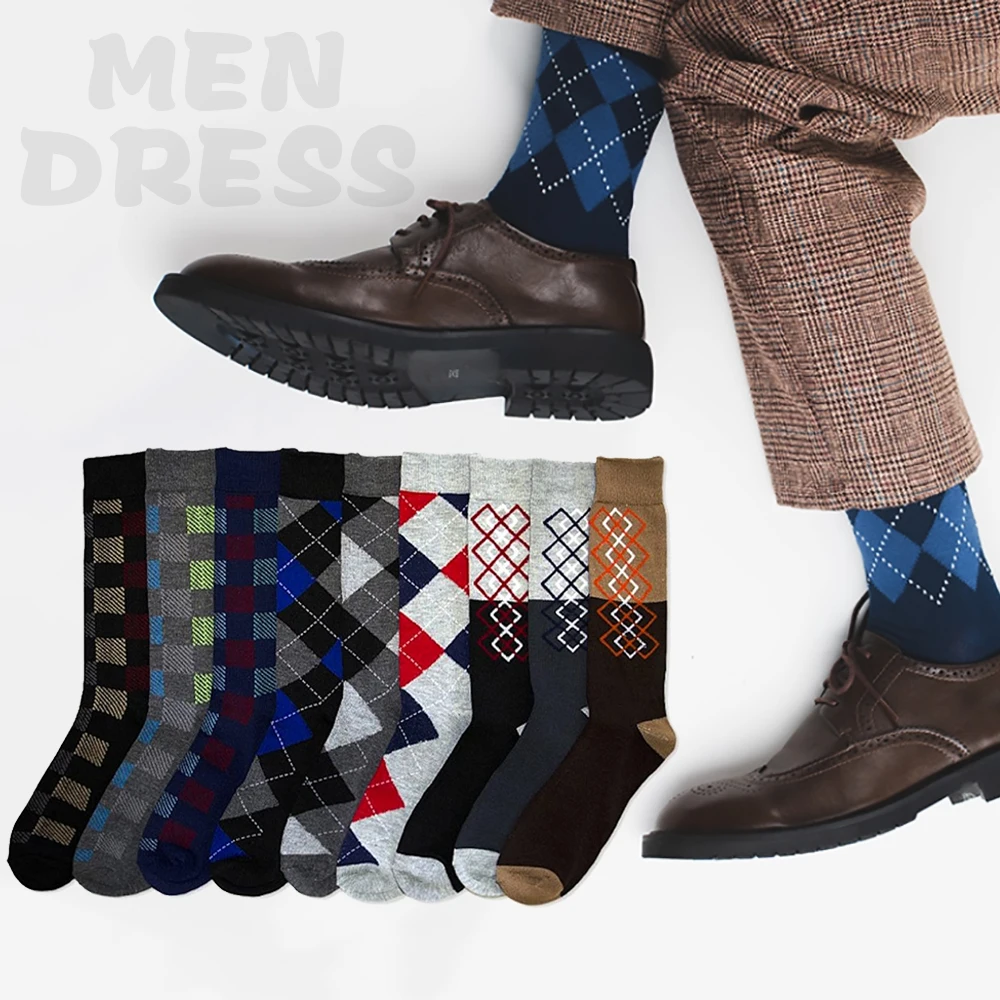 Socks Uron Accepted OEM services men dress socks cotton black business men socks from zhuji