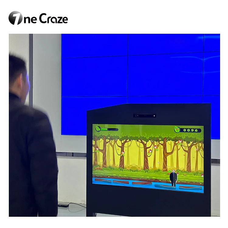 Commercial Interactive Projector Trampoline Sport in Kid-Friendly Restaurant