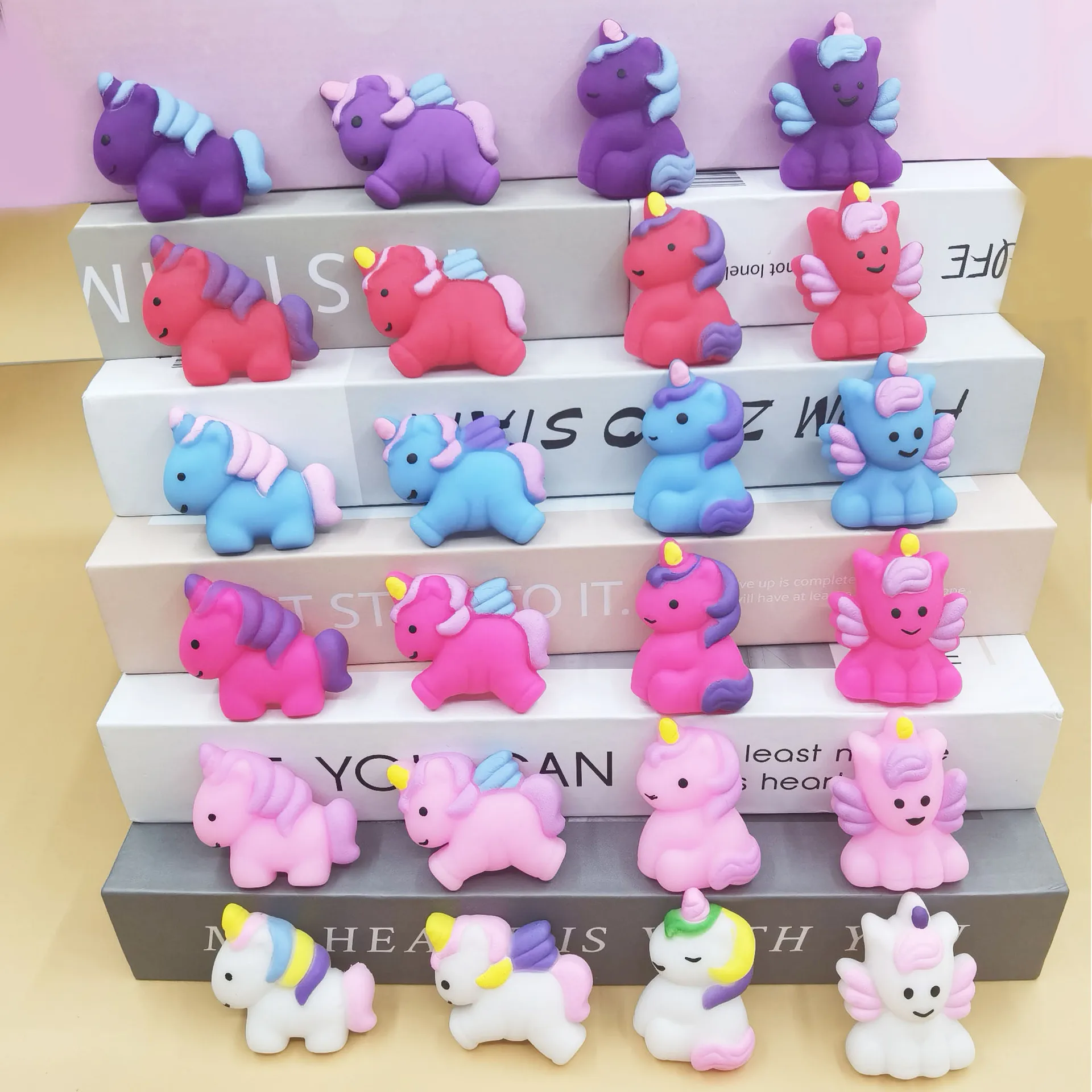 Mochi Squishy Toys kids Animal Squishies Stress Relief Toys Cat Unicorn Squishy Squeeze Toys
