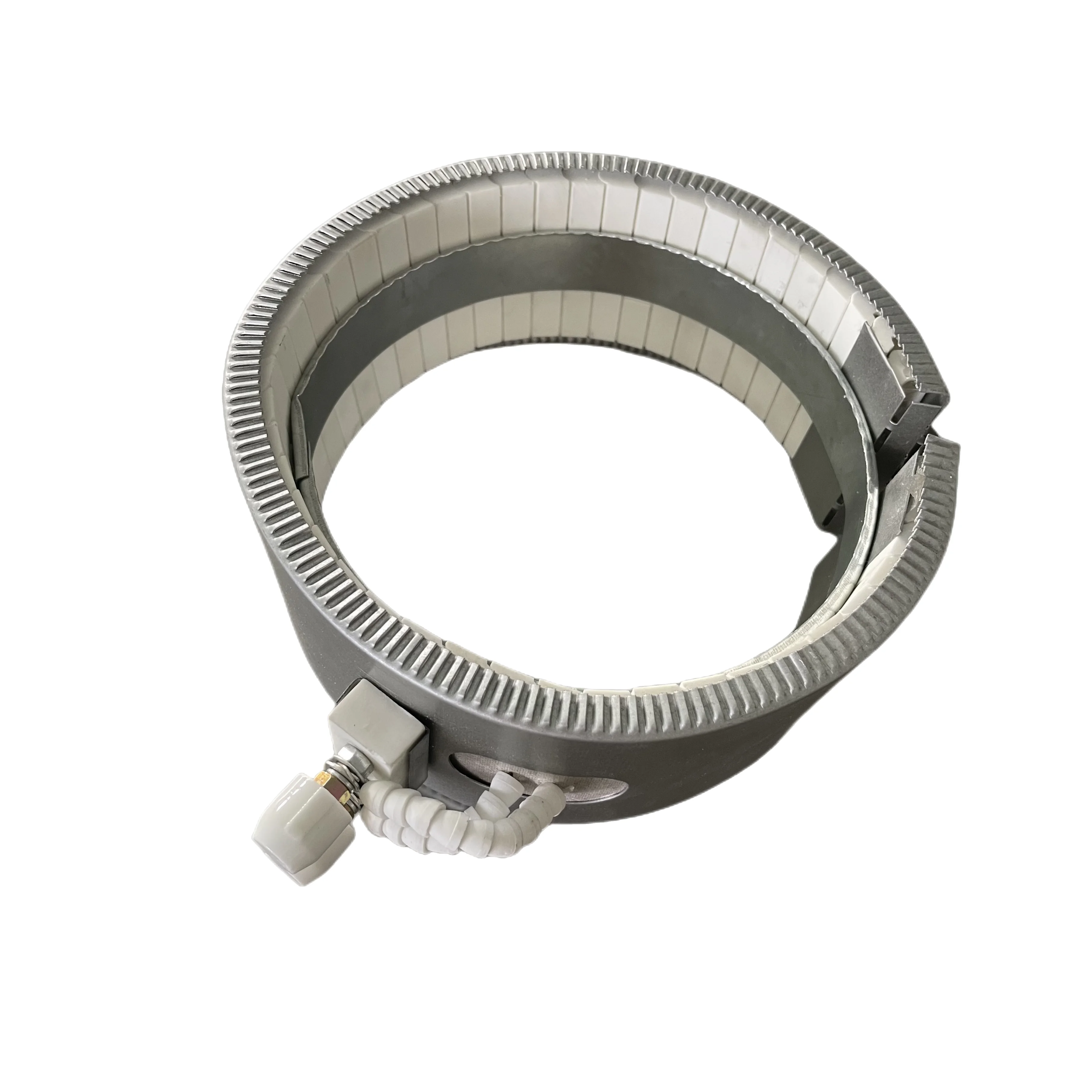 high performance Electric Extruder Ceramic Heater Band With Terminal Connectors 380V 2.6KW