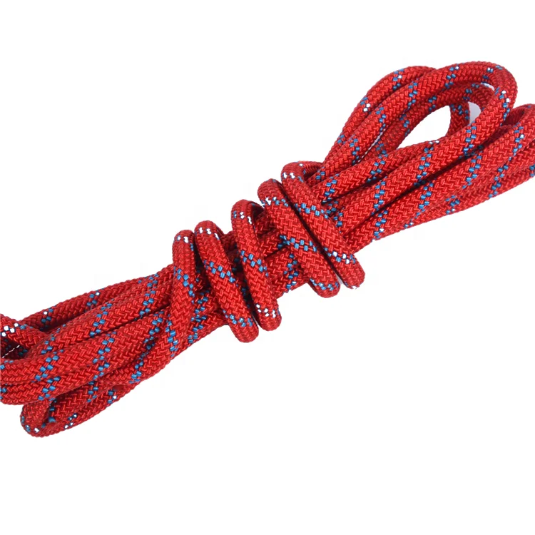 
Colorful double braided nylon rope for climbing 