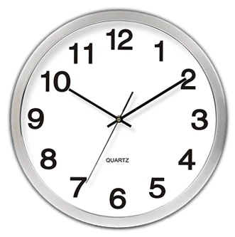 41cm Round Metal Wall Clock For Avon