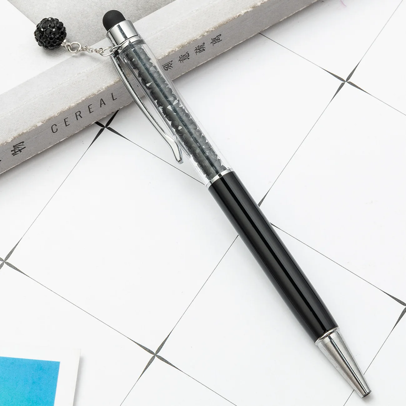 2022 Promotional Gift Stationery Ball Pen Custom Stylus Screen Multi funtion Refill Ball Point Pen