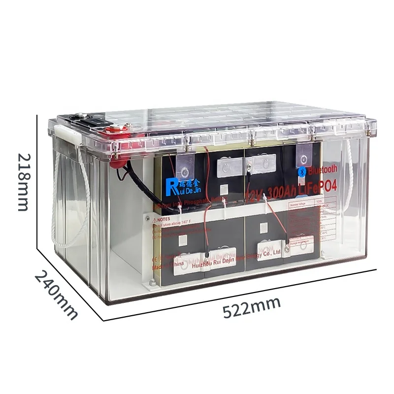 lithium Battery 12 Volt 200Ah Safe Charge Most Home Appliances for RV Camping Cabin Marine lifepo4 lithium-ion Akku