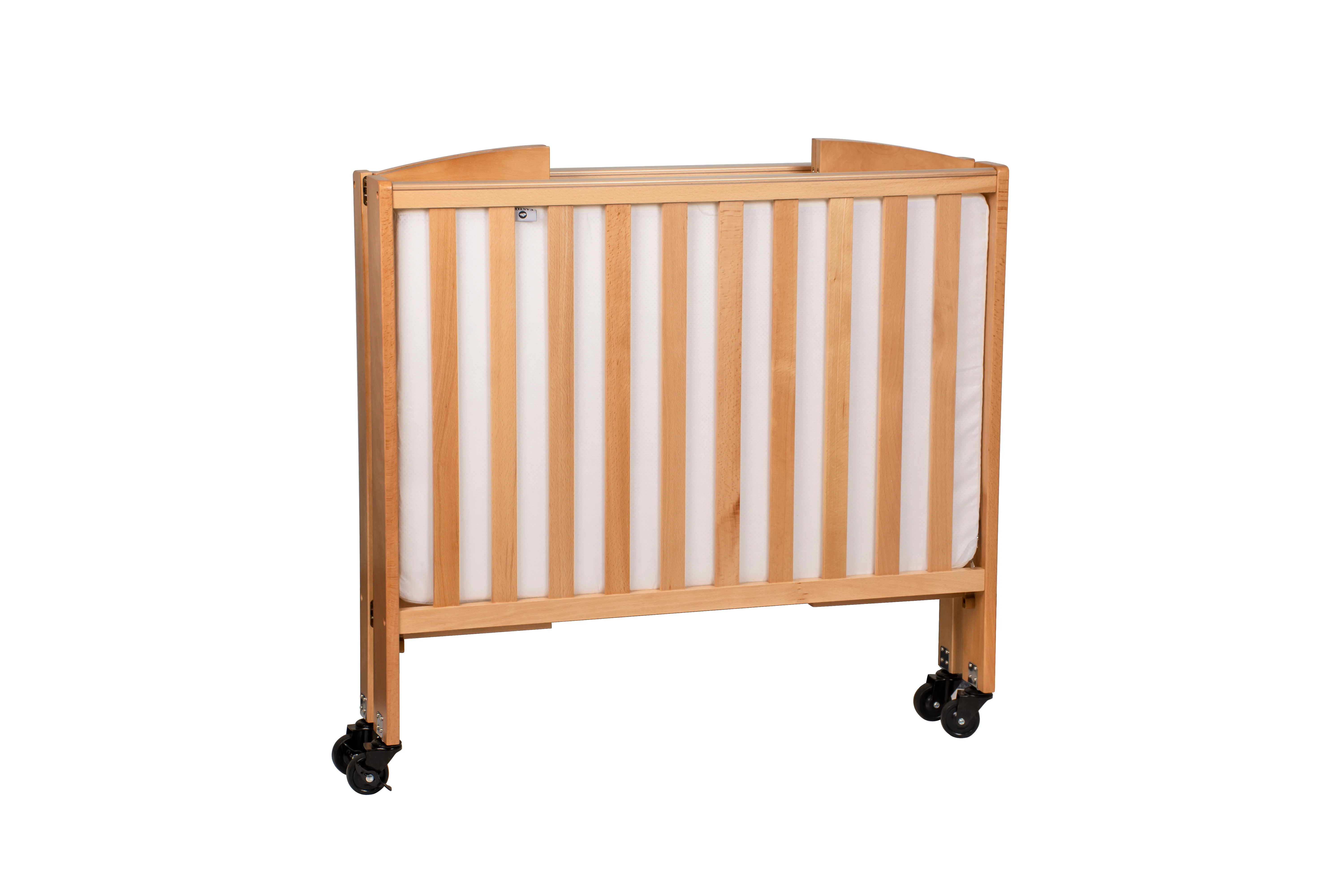 Деревянная детская кроватка Easton 4 5 звезд для использования в отеле, складная детская кроватка с матрасом, сертификат качества