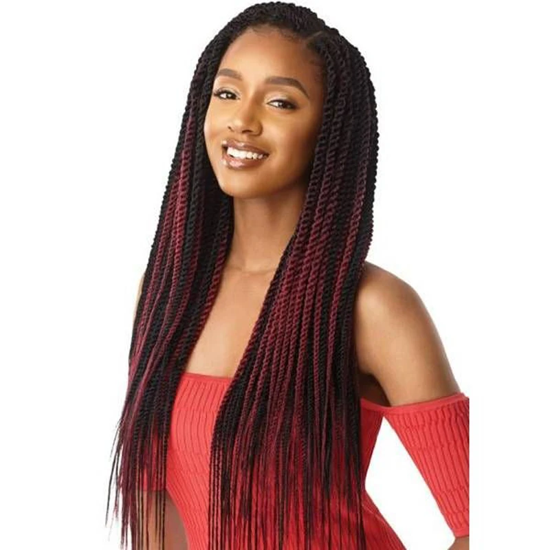 Private label thin Zizi Box Braids 28inch Micro Knot Zizi Braids Curly zizi box Crochet Braid Hair Extensions